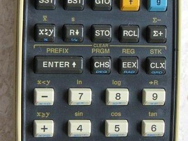 Hp-25 calculator
