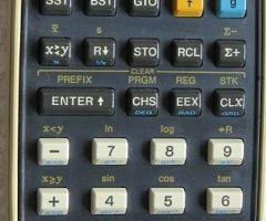 Hp-25 calculator