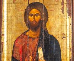 VATOPEDI MONASTERY Jesus Christ 13th-century