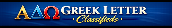 Greek Letter Societies Classifieds